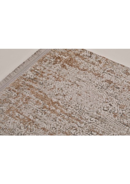 Emirgan T036C Gri Kahve Ince Klasik Akrilik Salon Halısı indirimleri