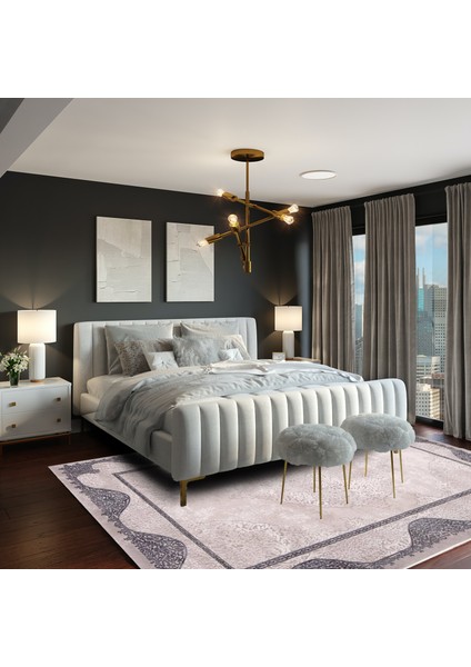 Klasik 32600 Modern Desenli Akrilik Halı
