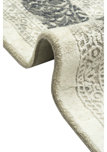 Bahar 6029A Açık Mavi Bej Ince Modern Halı fırsatları