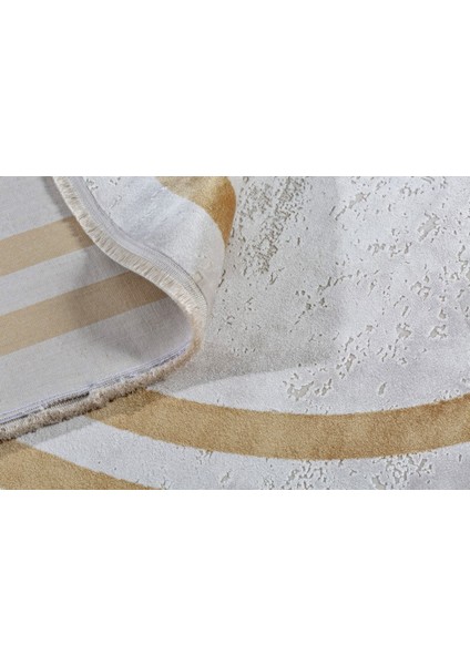 Tenom Premium 13118 Modern Çerçeveli Oval Viskon Halı fırsatları