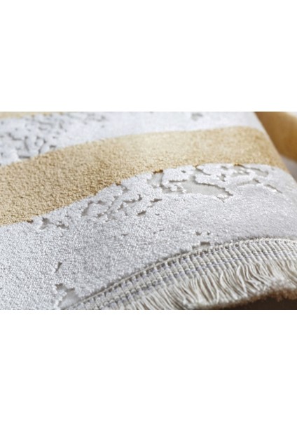 Tenom Premium 13118 Modern Çerçeveli Oval Viskon Halı indirimleri