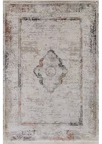 Angora Aqua A108B Bej Kahve Modern Halı modelleri