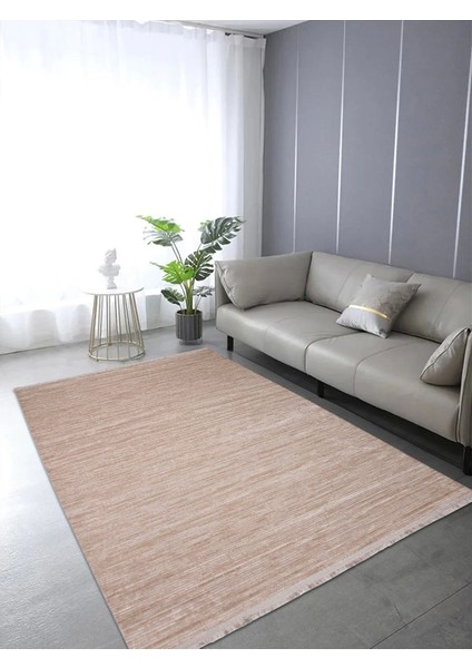 Bodrum G848B Bej Ince Modern Halı