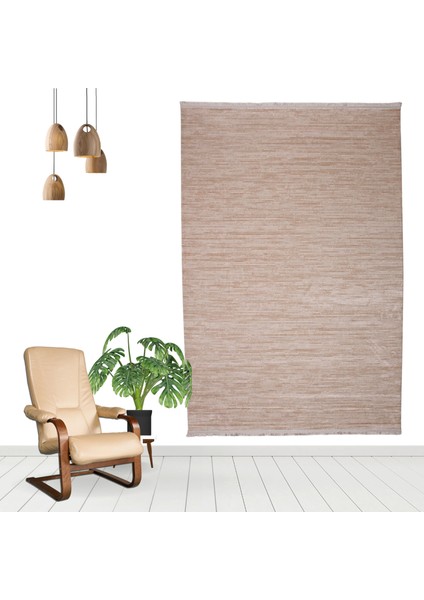 Bodrum G848B Bej Ince Modern Halı modelleri