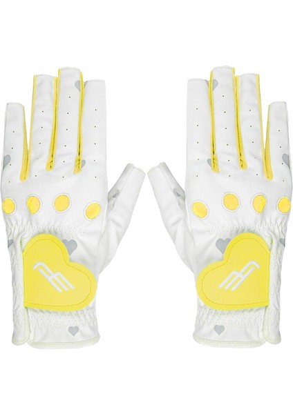 2 Pu In Golf Eldivenleri Anti Şak Için Sarı 22 (Yurt Dışından)