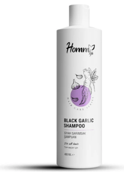 Homm Lıfe Black Garlıc Şampuan 400 Ml