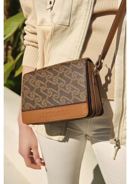 Çapraz Askılı Kadın Çanta Kahve US23501 fiyatları