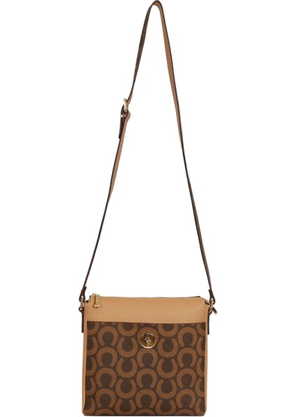 Çapraz Askılı Kadın Çanta Kahve US23207