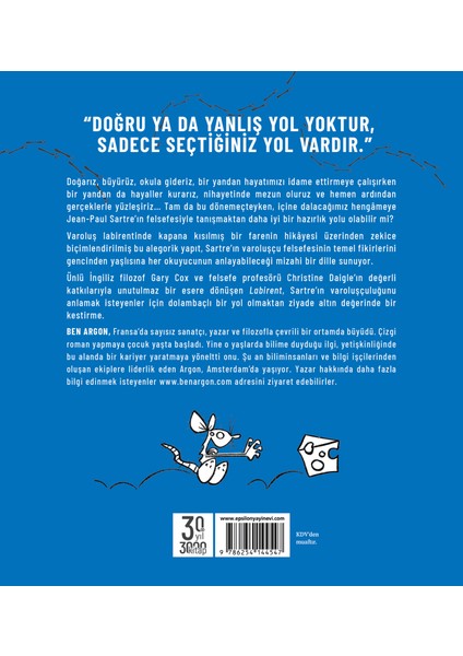 Labirent Jean-Paul Sartre'la Varoluşsal Bir Arayış - Ben Argon