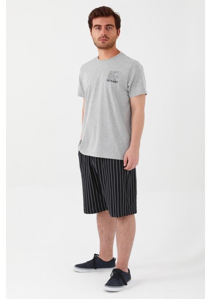 The Planet Grimelanj Erkek Bermuda Takım modelleri