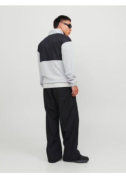 Jack & Jones Jcolandscape Polar Sweat Zip High Neck Erkek Sweatshirt