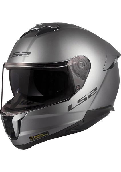 Stream 2 Mat Tıtanıum Motosiklet Kask Xl Beden