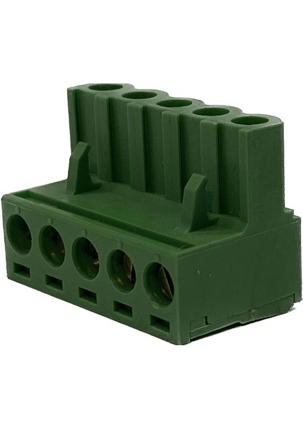 Dişi Soketli Klemens Yeşil 5,0 mm 5 Pim