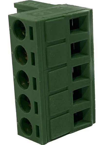 Dişi Soketli Klemens Yeşil 5,0 mm 5 Pim fiyatları