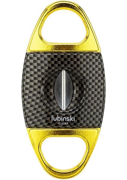Karbon Desen Metal V Puro Kesici Gold 60 Ring