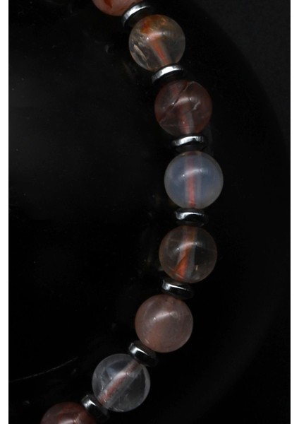 Ay Taşı Doğal Taş Makrome Örme Bileklik fiyatları