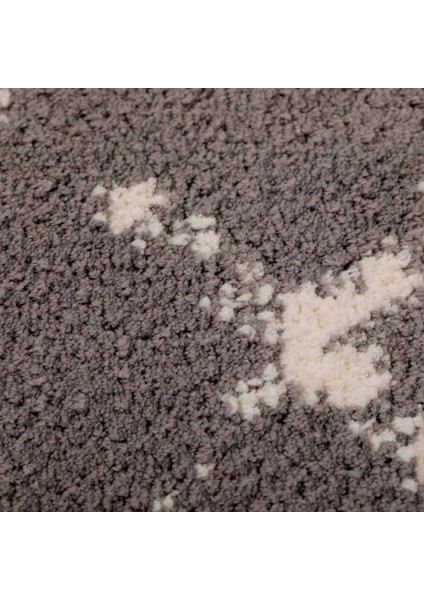 Rodos 2251A Gri Beyaz Geometrik Desen Iskandinav Tarzı Halı fırsatları