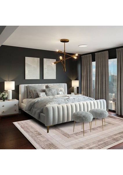 Angora Richmond A293C Modern Bordürlü Yolluk Halı fiyatları