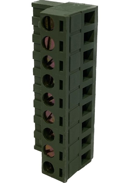 Dişi Soketli Klemens Yeşil 5,08 mm 9 Pim modelleri