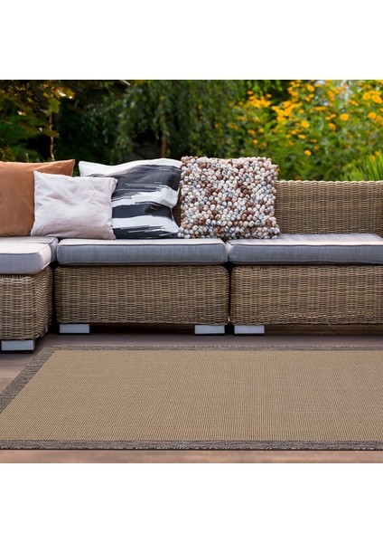 Halıca S-9709 Jüt Sisal Bej Kahve Dekoratif Halı fiyatları