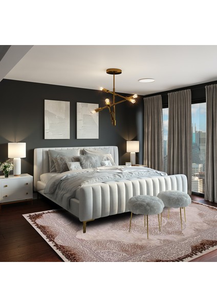 Klasik 32600 Kahverengi Modern Akrilik Halı fiyatları