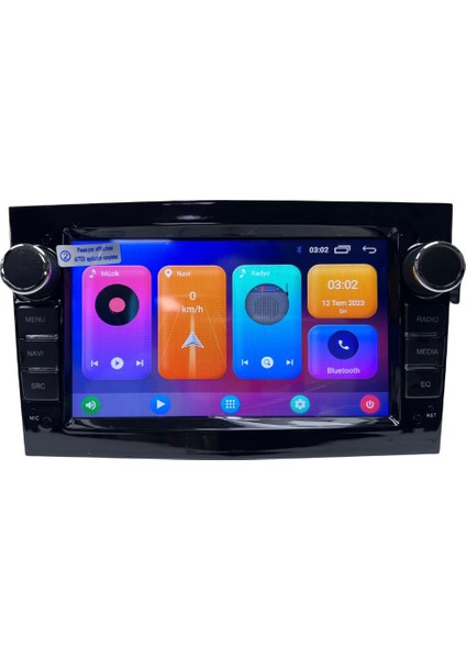 Oto Multimedya Opel Vectra C Black Unı - Ty / 2 GB Ram 32 GB HDD / 7 Inch Ekr. Carplay And. 13 Double Teyp - Navigasyon Cihazı Myw