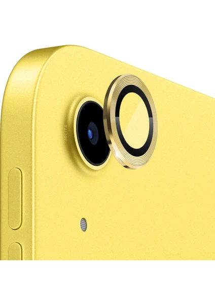 iPad 10. Nesil 10.9 Inç 2022 Uyumlu Kamera Koruyucu Kırılmaz Temperli Cam Lens Koruyucu Gold