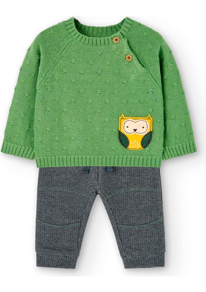Erkek Bebek 2li Set Yeşil