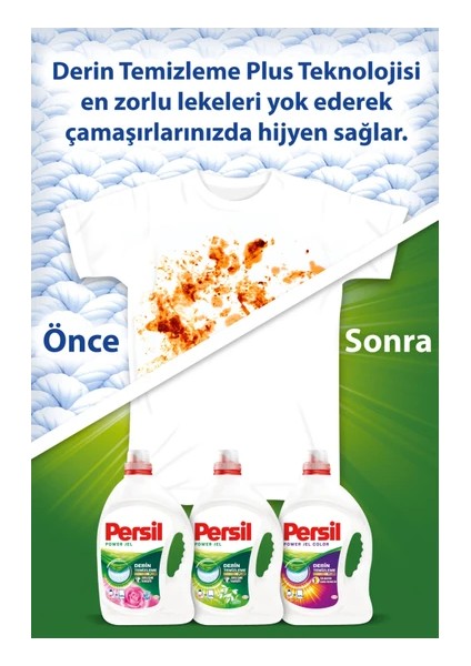 Sıvı Çamaşır Deterjanı Power Jel Color 3900 ml