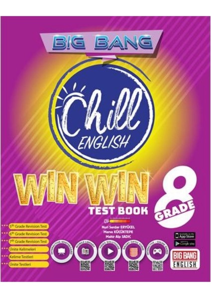 LGS 8. Grade Big Bang Chill English Win Win Test Book