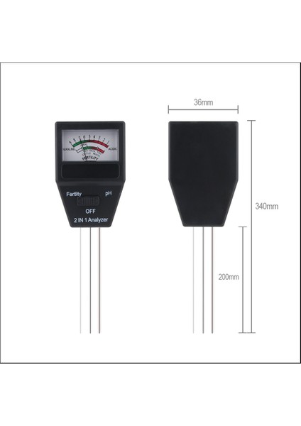 Rz Toprak Nem Ölçer Çiçekler Toprak Ph Test Cihazı Nem Işık Ölçer Hidroponik Analizörü Bahçeler Higrometre (Yurt Dışından) modelleri