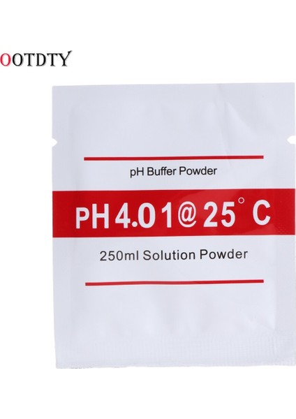 Ootdty 20 Adet Ph Tampon Çözeltisi Toz Ph Test Ölçer Ölçü Kalibrasyonu 4.01 6.86 (Yurt Dışından) fırsatları