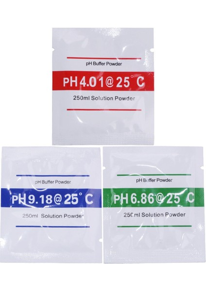 Ph Tampon Tozu Ölçü Kalibrasyon Çözümü Ph4.00/ 6.86 /9.18 Ph Test Cihazı Için Kalibrasyon Noktası (Yurt Dışından) indirimleri