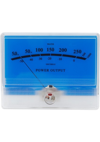 Göl Suyu Mavi Vu Metre Tüp Amplifikatör Tn-90 Db Metre Arkadan Aydınlatmalı Ön Ses Seviyesi Ölçer Kafası (Yurt Dışından)