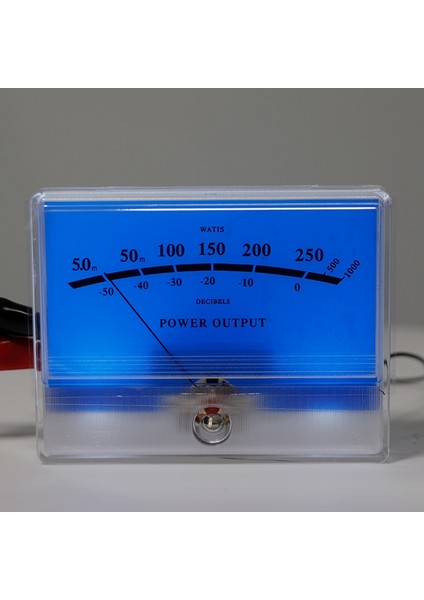 Göl Suyu Mavi Vu Metre Tüp Amplifikatör Tn-90 Db Metre Arkadan Aydınlatmalı Ön Ses Seviyesi Ölçer Kafası (Yurt Dışından)