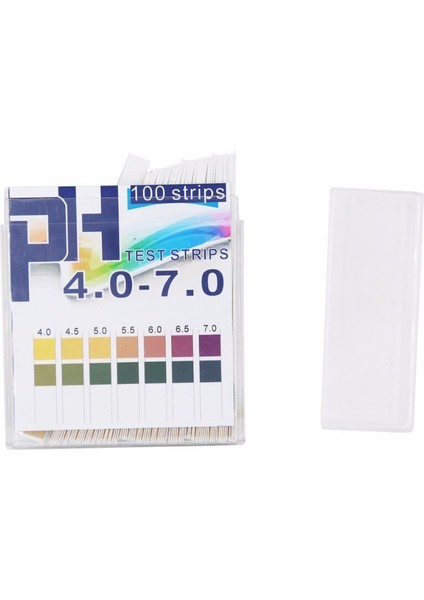 Ph Test Şeritleri 4.0-7.0, Yüzme Havuzları, Hidroponik, Akvaryum, Toprak, Idrar Için Su Kalitesini Test Eden Evrensel Şeritler (Yurt Dışından)