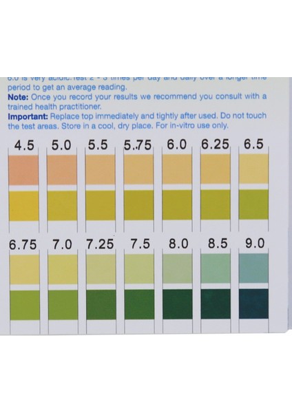 0.25 Hassasiyetli 100 Şerit 4.5-9.0 Ph Alkali Asit Göstergesi Kağıt Su Tükürük Turnusol Test Kiti Ph Test Kağıdı 20% Kapalı (Yurt Dışından) indirimleri