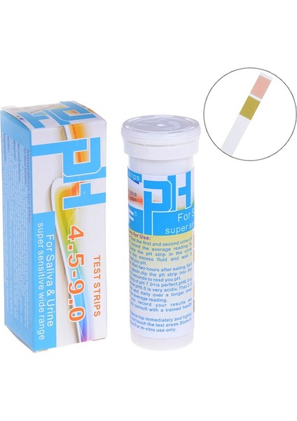 150 Şerit Kutulu Ph Test Şeritleri Aralığı 1-14 Gösterge Kağıdı Test Cihazı Aralığı 4.5-9.0 Tükürük ve Idrar Için Ph Test Şeritleri (Yurt Dışından) indirimleri