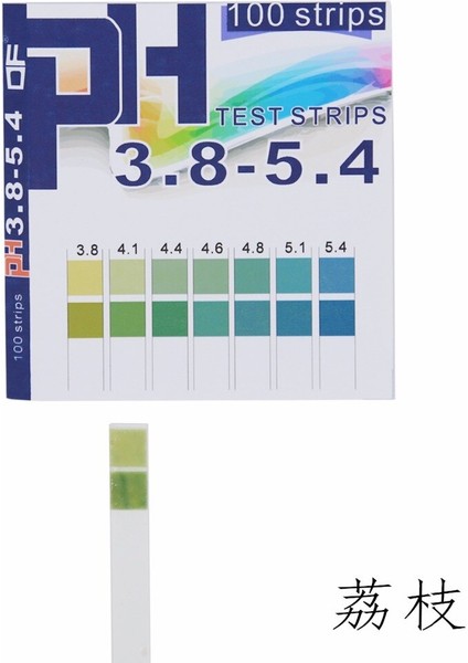 100 Şerit Kutulu Hassas Ph Test Şeritleri Kısa Menzilli 3.8-5.4 Gösterge Kağıdı Test Cihazı, Renk Kartelası ile 40% Indirim (Yurt Dışından) fırsatları