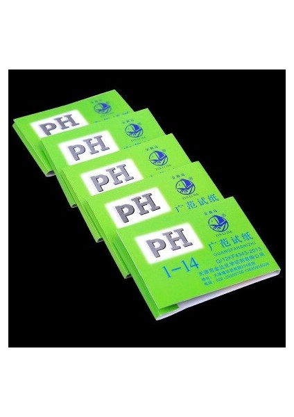 Profesyonel 1-14 Ph Turnusol Kağıdı Ph Test Şeritleri Su Kozmetik Asitlik Test Şeritleri Kontrol Kartı ile Içme Suyu (Yurt Dışından)