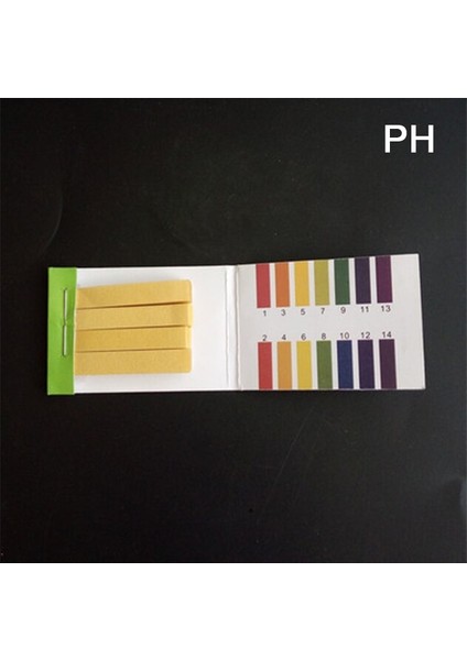 Profesyonel 1-14 Ph Turnusol Kağıdı Ph Test Şeritleri Su Kozmetik Asitlik Test Şeritleri Kontrol Kartı ile Içme Suyu (Yurt Dışından) fiyatları