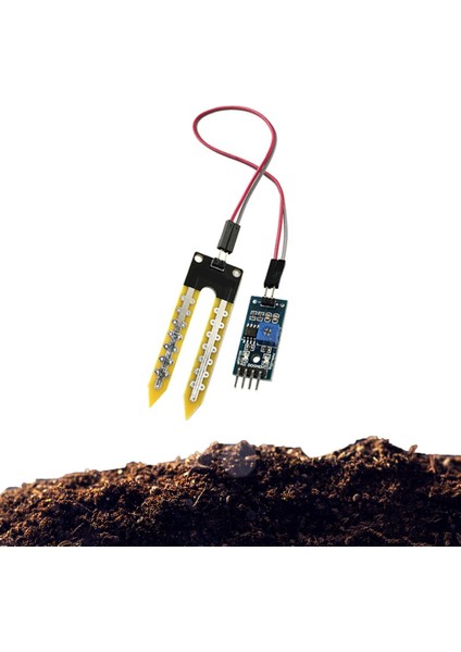 Toprak Nemi Higrometre Nem Algılama Sensörü Modülü Güç Göstergeli Otomatik Sulama Sistemi (Yurt Dışından) modelleri