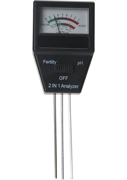 In 1 Toprak Nem Ölçer Bahçe Ph Ölçer Test Cihazı Dijital Analizörü Bahçe Aracı Ev Bahçe Metre Aracı (Yurt Dışından)