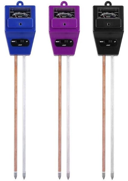 3-In-1 Toprak Dijital Ph Ölçer Saksı Higrometre Toprak Test Cihazı Su Nem Işık Ölçer Analizörü Bahçe Aletleri (Yurt Dışından) modelleri