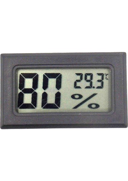 Bmby-Fy-11 Mini Dijital LCD Ortam Dıy Termometre Higrometre Odada Gömülü Sıcaklık ve Nem Ölçer (Yurt Dışından)