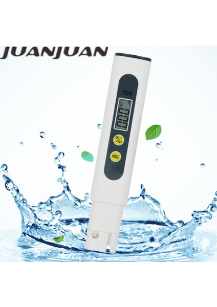 Tds Metre Dijital Su Kalitesi Test Cihazı Otomatik Düzeltme Taşınabilir Sevimli 0 ~ 990PPM Akvaryumlar Için Ölçüm Aralığı 40% Kapalı (Yurt Dışından)