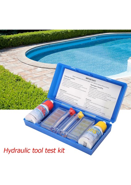 Yüzme Havuzları Ph Değeri Su Kalitesi Alkalinite Klor Sertlik Testleri Kağıt Yüzme Taşınabilir Dış Mekan Elemanları (Yurt Dışından) fiyatları