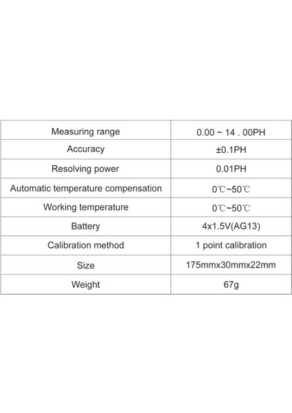 PH-037 Su Geçirmez Dijital Ph Ölçer Taşınabilir Su Miktarı Ph Test Cihazı Ph Kalem Içme Suyu ve Akvaryum Laboratuvarı Için (Yurt Dışından) fırsatları
