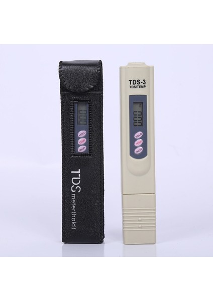 Tds3/temp LCD Dijital Tds Metre Test Cihazı Filtre Kalemi Su Kalitesi Saflık Renk Rastgele Yüksek Kalite (Yurt Dışından)