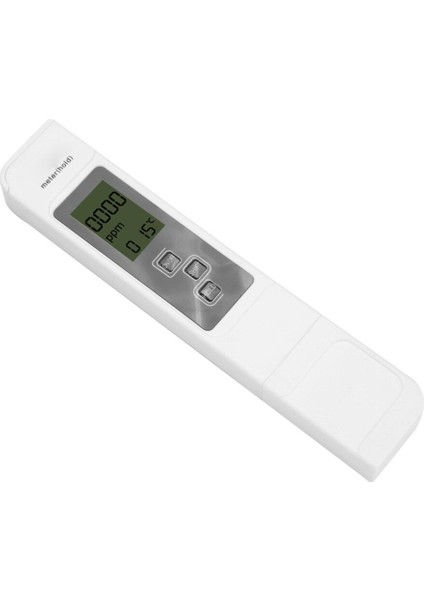 3'ü 1 Arada Toplam Çözünmüş Katı Su Kalitesi Monitörü Çok Fonksiyonlu Dijital LCD Su Test Cihazı Sıcaklık Ec Metre Içecek Için (Yurt Dışından)